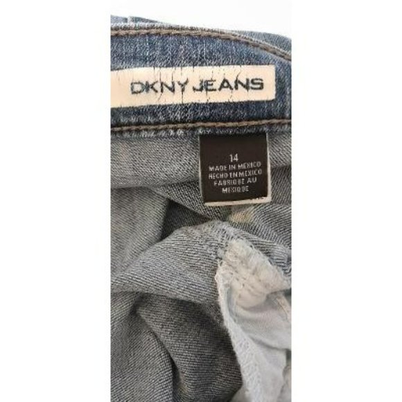 DKNY SOHO Boyfriend Jeans Size 14 - Picture 3 of 5